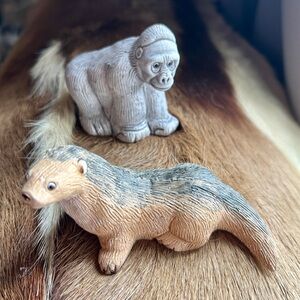 Coad Charming Animal Figurines made in Peru
